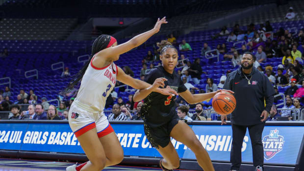duncanville south grand prairie texas girls basketball 6a state title uil tommy hays Duncanville vs SGP 02
